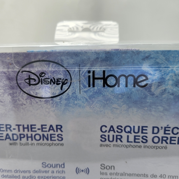 Disney Frozen IHome over the ear headphones built in microphone - Picture 8 of 12